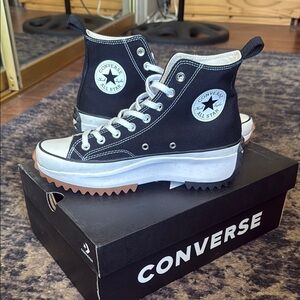 Converse Run Star Hike Canvas Platform